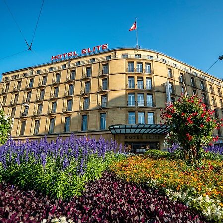 Art Deco Hotel Elite Biel Eksteriør bilde