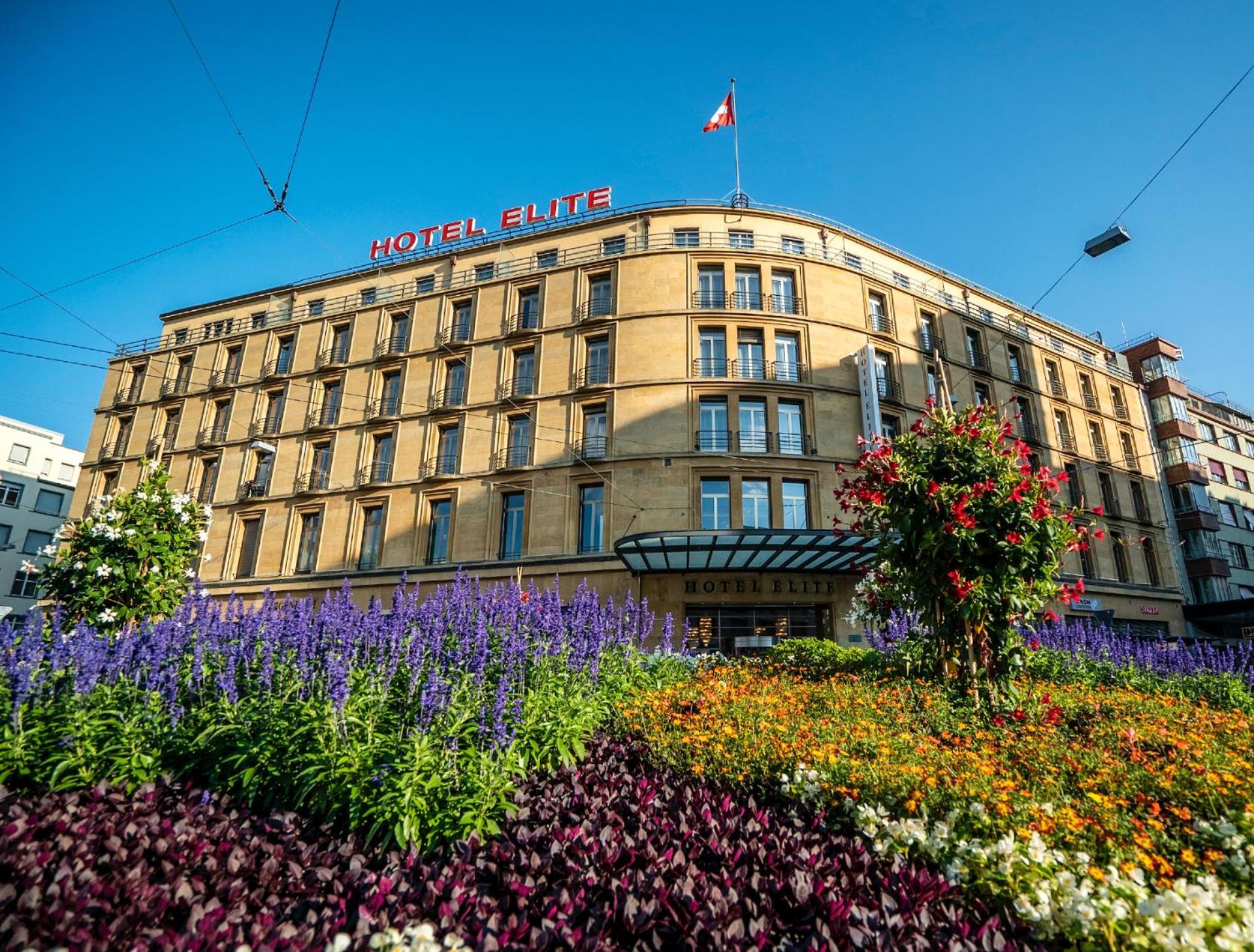 Art Deco Hotel Elite Biel Eksteriør bilde